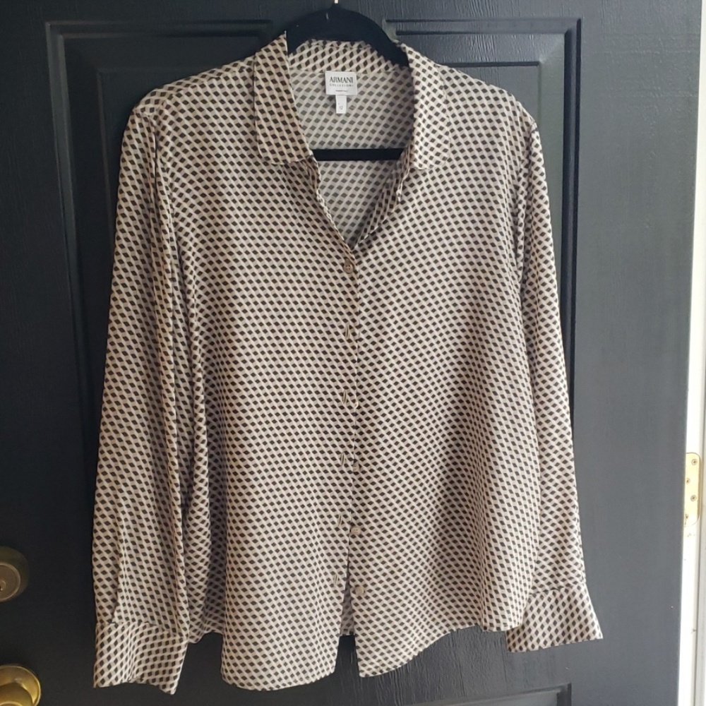 Silk Armani blouse